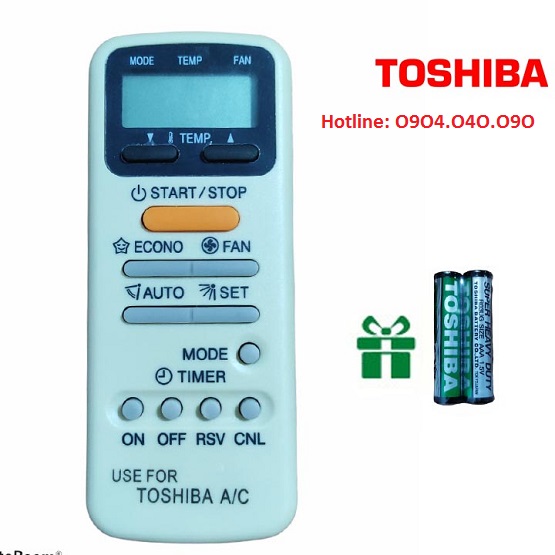 Điều khiển điều hòa Toshiba