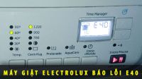 Máy giặt Electrolux báo lỗi E40
