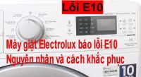 Máy Giặt Electrolux báo lỗi E10