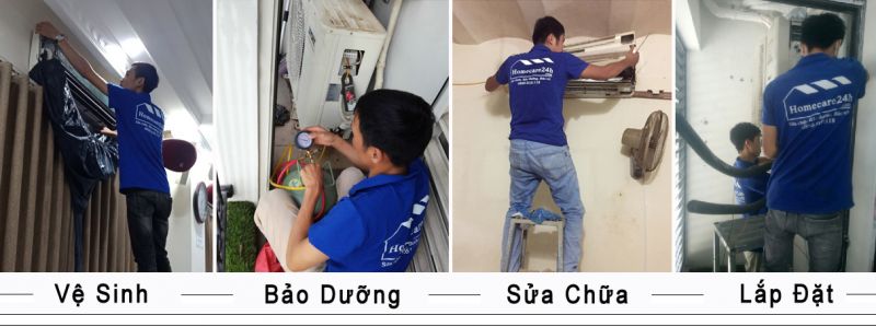 Sửa điều hòa tại KĐT Đặng Xá - Gia Lâm