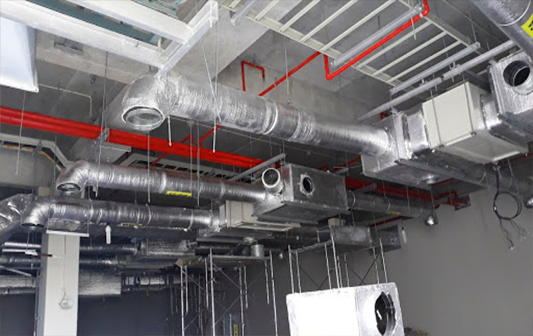 Thi công lắp đặt điều hòa ống gió tại Hà Nội