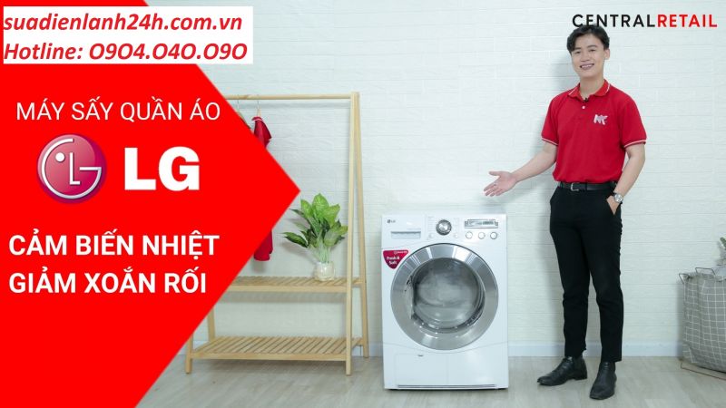 Sửa máy sấy quần áo LG tại Hà Nội