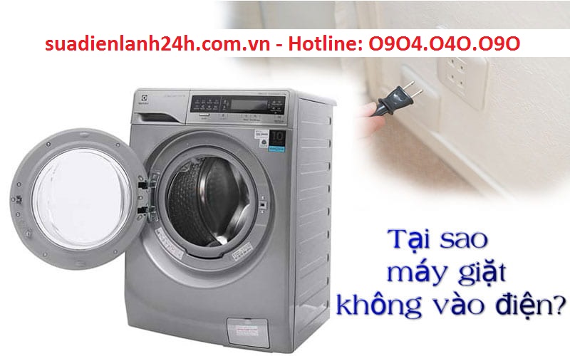 Nguyên nhân tại sao máy giặt không vào điện