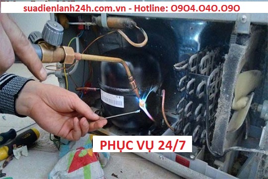 Thay bolock ( lốc, máy nén ) tủ mát tại nhà