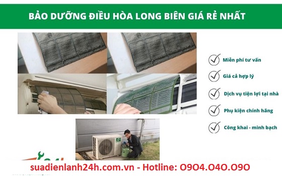 Dịch vụ bảo dưỡng điều hòa tại Long Biên