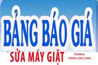 Bảng giá sửa máy giặt tại nhà