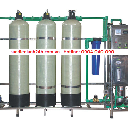 Thi công lắp đặt máy lọc nước tổng