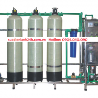 Thi công lắp đặt máy lọc nước tổng
